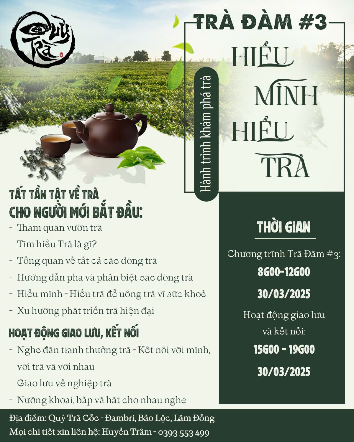 Chương trình Trà Đàm #3