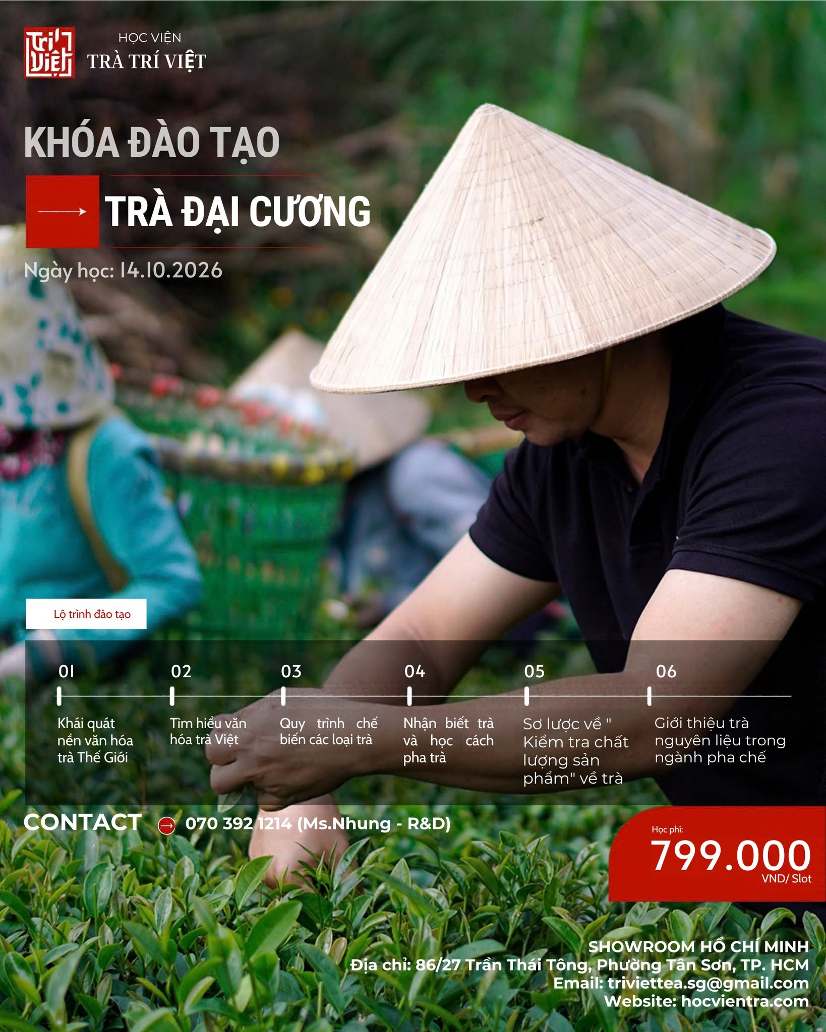 [CHIÊU SINH KHÓA TRÀ ĐẠI CƯƠNG – THÁNG 10/2026]